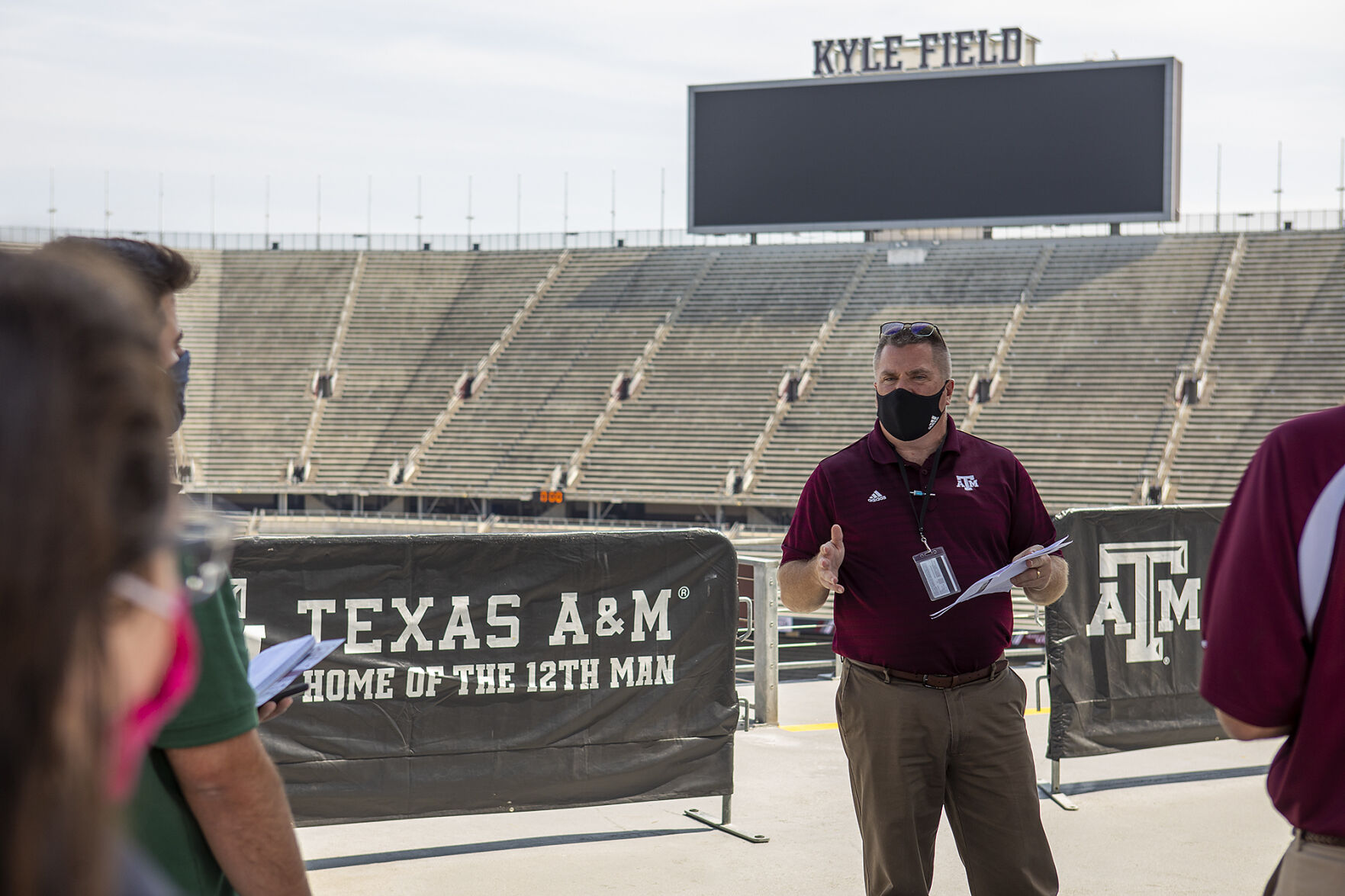 Kyle Field COVID-19 precautions